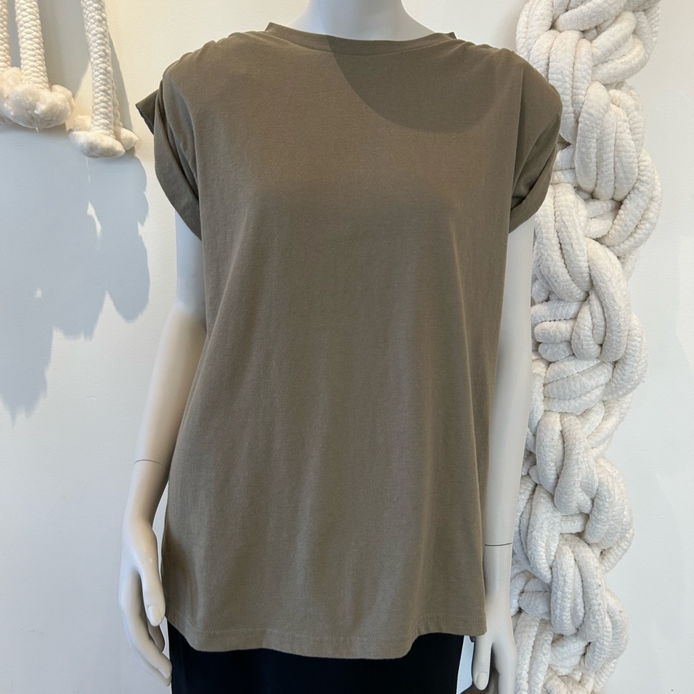 SR by Ronny Kibo up cycled military Tee